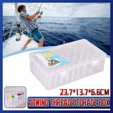 Darrahopens Home & Garden > Storage > Storage Boxes 42 Spool Sewing Thread Storage Box Embroidery Bobbin Case Holder Organizer