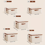 Darrahopens Home & Garden > Storage > Storage Boxes 56L Double Zipper Storage Box with Faux Leather Handles | Large Capacity Lidded Basket, Perfect for Storing Clothes, Bedding, and Moving — Ideal for Bedrooms, Dorms, Studies, Wardrobes, Laundry Baskets, Shelf Bins, and Storage Racks.