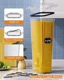 Darrahopens Home & Garden > Storage > Storage Boxes Airtight Food Storage Containers with Lids, 8 PCS Kitchen and Pantry Organization Canisters, BPA-Free, PVC-Free, Food-grade Plastic Leak-proof Jars for Cereal, Flour, Sugar, Extra 8 Labels & Marker