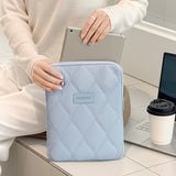 Darrahopens Home & Garden > Storage > Storage Boxes (beige)**BEENLOVE Tablet Storage Bag: 180° Full-Open Independent Compartment, Shockproof & Portable, Multifunctional Design**