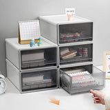 Darrahopens Home & Garden > Storage > Storage Boxes Desktop Stationery Organizer Storage Box for Office Supplies Desk Organization