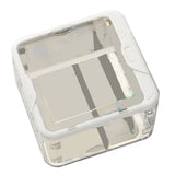 Darrahopens Home & Garden > Storage > Storage Boxes Figurine Display Box Transparent Stackable Dustproof Acrylic Figurine Storage Case for Home White In Australia - Darrahopens