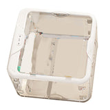 Darrahopens Home & Garden > Storage > Storage Boxes Figurine Display Box Transparent Stackable Dustproof Acrylic Figurine Storage Case for Home White In Australia - Darrahopens