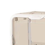 Darrahopens Home & Garden > Storage > Storage Boxes Figurine Display Box Transparent Stackable Dustproof Acrylic Figurine Storage Case for Home White In Australia - Darrahopens