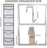 Darrahopens Home & Garden > Storage > Storage Boxes Hanging Storage Bags - Hanging Storage Boxes - Comes with 5 Mesh Pockets - Perfect as Hanging Storage Boxes for the Bedroom - Ideal for Toy Storage