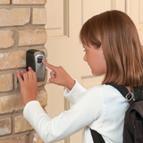 Darrahopens Home & Garden > Storage > Storage Boxes Household Wall-Mounted Key Box, Waterproof Secure Key Lockbox with Combination Lock, Large-Capacity Outdoor Key Safe for Storing Spare House Keys.BLACK