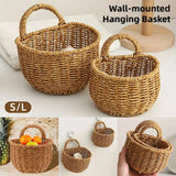 Darrahopens Home & Garden > Storage > Storage Boxes Imitation Rattan Woven Storage Basket Shelf Organizer Wash Rack for Home Decor - Small
