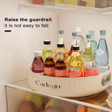 Darrahopens Home & Garden > Storage > Storage Boxes Kitchen Rotating Spice Rack Storage Organizer Multifunctional Round Tray Holder