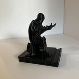 Darrahopens Home & Garden > Storage > Storage Boxes **Knight Sculpture Pen Holder: A Medieval Epic on Your Desk, Where the Pen Becomes a Sword, Blending Decorative Art with Practical Office Use**