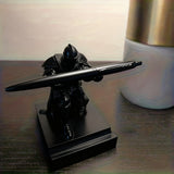 Darrahopens Home & Garden > Storage > Storage Boxes **Knight Sculpture Pen Holder: A Medieval Epic on Your Desk, Where the Pen Becomes a Sword, Blending Decorative Art with Practical Office Use**