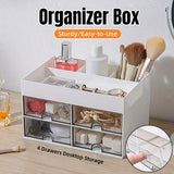 Darrahopens Home & Garden > Storage > Storage Boxes Large Capacity Pen Storage Box Desktop Organizer Multi-functional Stationery Box