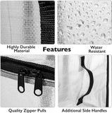 Darrahopens Home & Garden > Storage > Storage Boxes Large Moving Boxes & Storage Bags - Extra Large Moving Boxes with Backpack Straps, Zippers & Handles - Sturdy & Durable for Student Rooms - 4-Pack