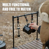 Darrahopens Home & Garden > Storage > Storage Boxes Outdoor Camping Hanging Rack Desktop Shelf Table Side Storage Camping Organizer
