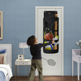 Darrahopens Home & Garden > Storage > Storage Boxes Over-the-Door Hanging Sports Gear Organizer With Zipper for Easy-Access to Bottom - Heavy-Duty Mesh Storage Bag for Balls & Kids' Toys
