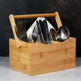 Darrahopens Home & Garden > Storage > Storage Boxes Portable Bamboo Storage Box Fruit Basket Organizer Multi Purpose Storage Basket