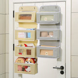 Darrahopens Home & Garden > Storage > Storage Boxes Storage Bag - Door Storage Bag - Large Capacity - Multi-Layer - Toys - Miscellaneous - Storage Bag - Student Dorm Storage Rack - 3 Layers