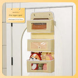 Darrahopens Home & Garden > Storage > Storage Boxes Storage Bag - Door Storage Bag - Large Capacity - Multi-Layer - Toys - Miscellaneous - Storage Bag - Student Dorm Storage Rack - 3 Layers