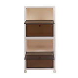 Darrahopens Home & Garden > Storage > Storage Boxes Storage Bins with Lid Stackable Plastic Box Organizer House Organizing Container for Living Room Bedroom 4 Layer In Australia - Darrahopens