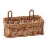 Darrahopens Home & Garden > Storage > Storage Boxes Wall-Mounted Rattan Style Hanging Storage Basket Kitchen Vegetable Fruit Basket - Large