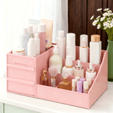 Darrahopens Home & Garden > Storage > Storage Boxes White Multi-Compartment Large-Capacity Desktop Storage Box Keeps vanity tables and desks neat and organized—lipsticks, masks, makeup brushes all stored in one box. Easy access, seamlessly fits into various settings.