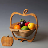 Darrahopens Home & Garden > Storage > Storage Boxes Wooden Fruit and Vegetable Storage Basket for Kitchen Organizing Home Storage