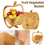 Darrahopens Home & Garden > Storage > Storage Boxes Wooden Fruit and Vegetable Storage Basket for Kitchen Organizing Home Storage