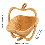Darrahopens Home & Garden > Storage > Storage Boxes Wooden Fruit and Vegetable Storage Basket for Kitchen Organizing Home Storage