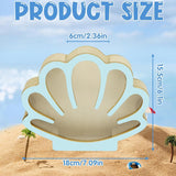 Darrahopens Home & Garden > Storage > Storage Boxes Wooden Seashell Display Box, Blue Coastal Storage and Decorative Organiser for Shell Collections, Home Decor, Bedrooms and Gift Giving In Australia - Darrahopens
