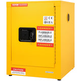 Darrahopens Home & Garden > Storage > Storage Cabinets & Lockers 12 Gallon Safety Cabinet for Flammable Liquids Single door and Manual Close Yellow Hazardous Storage