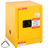 Darrahopens Home & Garden > Storage > Storage Cabinets & Lockers 12 Gallon Safety Cabinet for Flammable Liquids Single door and Manual Close Yellow Hazardous Storage