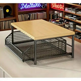 Darrahopens Home & Garden > Storage > Storage Cabinets & Lockers Modern Kitchen Microwave Shelf with Drawer: Sturdy and solid structure, designed to save counter space for storing appliances, utensils, dishes, and household items. Minimalist design suitable for 1000+ scenarios, BLACK