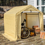 Darrahopens Home & Garden > Storage > Storage Cabinets & Lockers Samland Outdoor Storage Garage Shelter Size 6x6FT