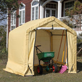 Darrahopens Home & Garden > Storage > Storage Cabinets & Lockers Samland Outdoor Storage Garage Shelter Size 6x6FT