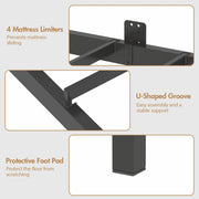Darrahopens Home & Garden > Storage > Storage Cabinets & Lockers Walnut Single LED Corner Bed Frame in Black with 2 Storage Drawers and Charging Station In Australia - Darrahopens