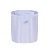 Darrahopens Home & Garden > Travel 4 Slot Makeup Brush Organiser Bucket - Cosmetic Tool Storage Divider Tin