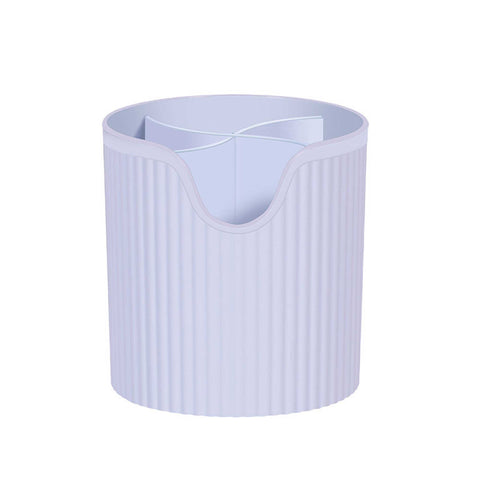 Darrahopens Home & Garden > Travel 4 Slot Makeup Brush Organiser Bucket - Cosmetic Tool Storage Divider Tin