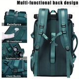 Darrahopens Home & Garden > Travel > Backpacks 18.1-inch Easy-Travel Bag (46×30×16 cm): Four carrying modes in one bag, with independent shoe compartment and freely switchable hidden shoulder straps.(light purple）