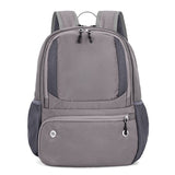 Darrahopens Home & Garden > Travel > Backpacks 24L High-Capacity Grey Basketball Backpack with Shoe Compartment & Dedicated Ball Zone - Waterproof & Durable Oxford Training Bag