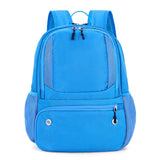 Darrahopens Home & Garden > Travel > Backpacks 24L High-Capacity Light Blue Basketball Backpack with Shoe Compartment & Dedicated Ball Zone - Waterproof & Durable Oxford Training Bag