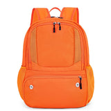 Darrahopens Home & Garden > Travel > Backpacks 24L High-Capacity Orange Basketball Backpack with Shoe Compartment & Dedicated Ball Zone - Waterproof & Durable Oxford Training Bag