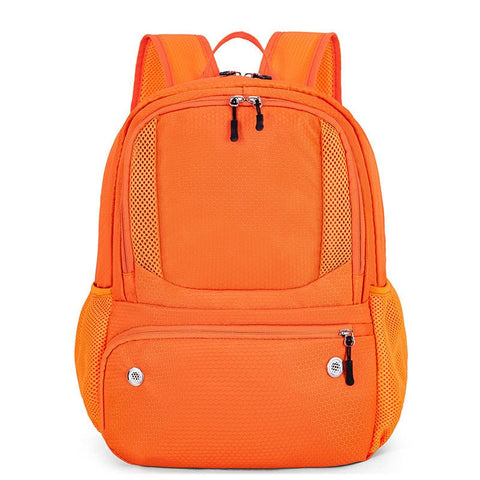 Darrahopens Home & Garden > Travel > Backpacks 24L High-Capacity Orange Basketball Backpack with Shoe Compartment & Dedicated Ball Zone - Waterproof & Durable Oxford Training Bag