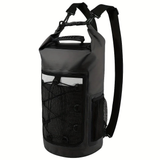 Darrahopens Home & Garden > Travel > Backpacks 25L Large Capacity Waterproof Backpack Double Layer Rainproof Dry Wet Separation Abrasion Resistant Night Reflective for Outdoor Camping Kayaking Surfing Canyoning Daily Commute(GREY)