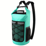 Darrahopens Home & Garden > Travel > Backpacks 25L Large Capacity Waterproof Backpack Double Layer Rainproof Dry Wet Separation Abrasion Resistant Night Reflective for Outdoor Camping Kayaking Surfing Canyoning Daily Commute(YELLOW)