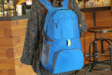 Darrahopens Home & Garden > Travel > Backpacks 30L Ultra Lightweight Foldable Waterproof Backpack Travel Camping Hiking Outdoor Sports Bag - Blue