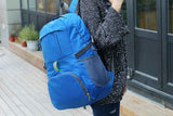 Darrahopens Home & Garden > Travel > Backpacks 30L Ultra Lightweight Foldable Waterproof Backpack Travel Camping Hiking Outdoor Sports Bag - Blue