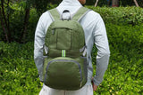 Darrahopens Home & Garden > Travel > Backpacks 30L Ultra Lightweight Foldable Waterproof Backpack Travel Camping Hiking Outdoor Sports Bag - Green