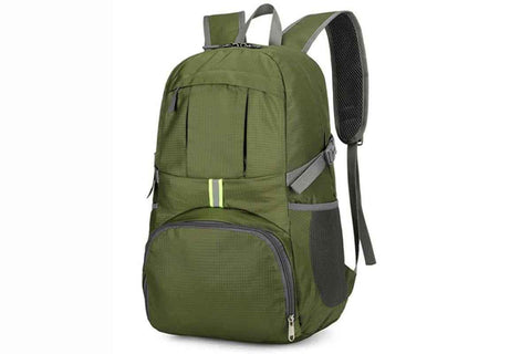 Darrahopens Home & Garden > Travel > Backpacks 30L Ultra Lightweight Foldable Waterproof Backpack Travel Camping Hiking Outdoor Sports Bag - Green