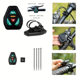 Darrahopens Home & Garden > Travel > Backpacks 5L Backpack with USB Charging & Smart LED Turn Signals, Lightweight Nylon Commuter Cycling Bag, Safety Reflective Design.Kelly
