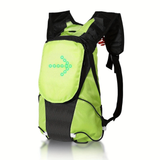 Darrahopens Home & Garden > Travel > Backpacks 5L Backpack with USB Charging & Smart LED Turn Signals, Lightweight Nylon Commuter Cycling Bag, Safety Reflective Design.Kelly