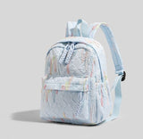 Darrahopens Home & Garden > Travel > Backpacks Backpack – Stylish and practical lightweight backpack – With two zippered compartments and adjustable shoulder strap – Fashionable design for girls, children and adults – Blue
